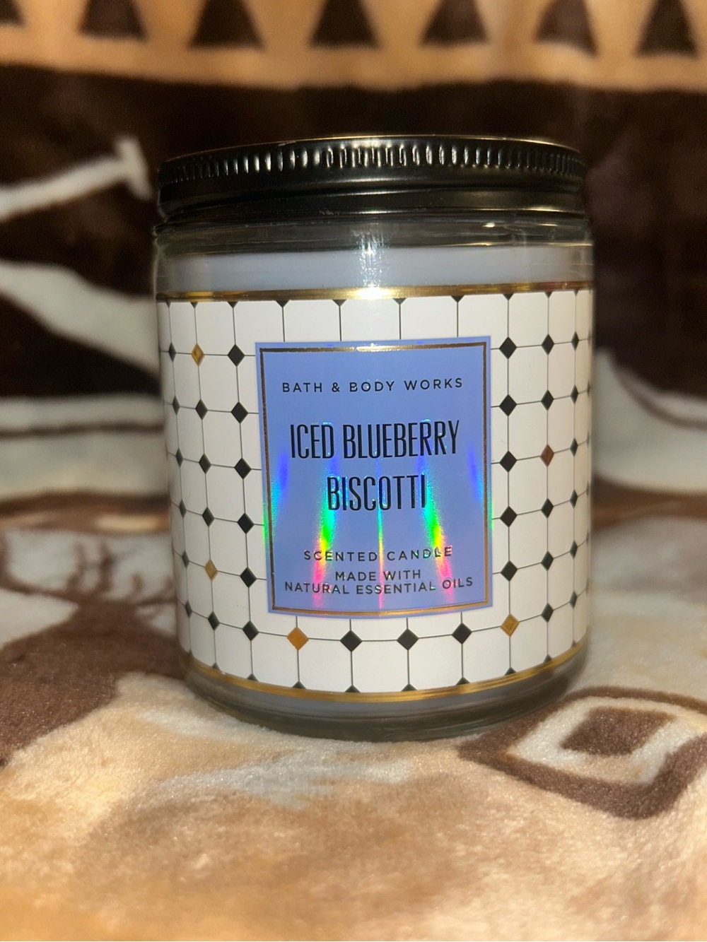 Bath and Body Works Blueberry Biscotti Single Wick